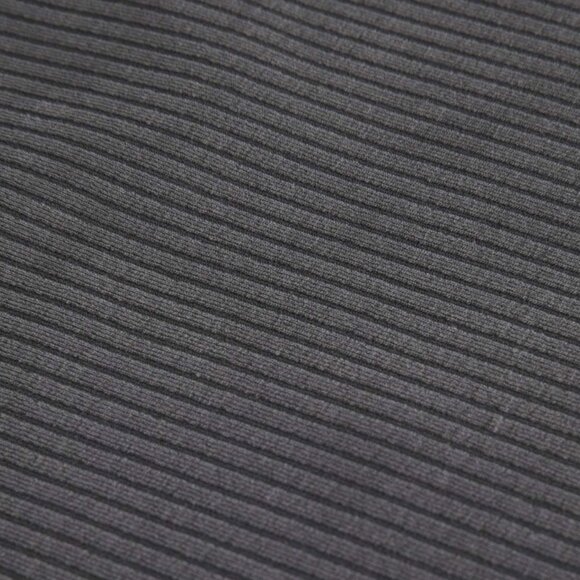 Faded Black / Gray  Lululemon Ribbed Softstreme Cropped Tank Top - Picture 3 of 5